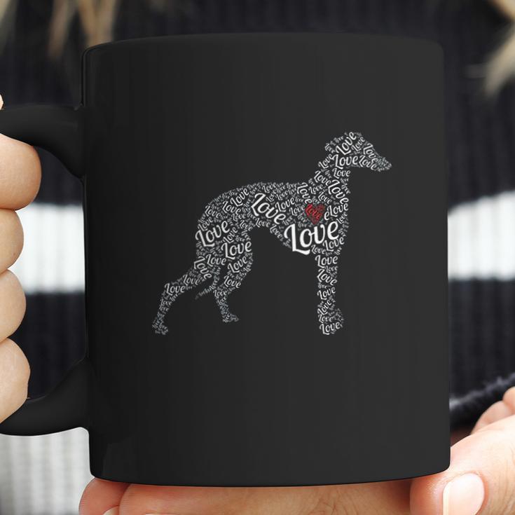 Greyhound I Love Greyhounds Coffee Mug