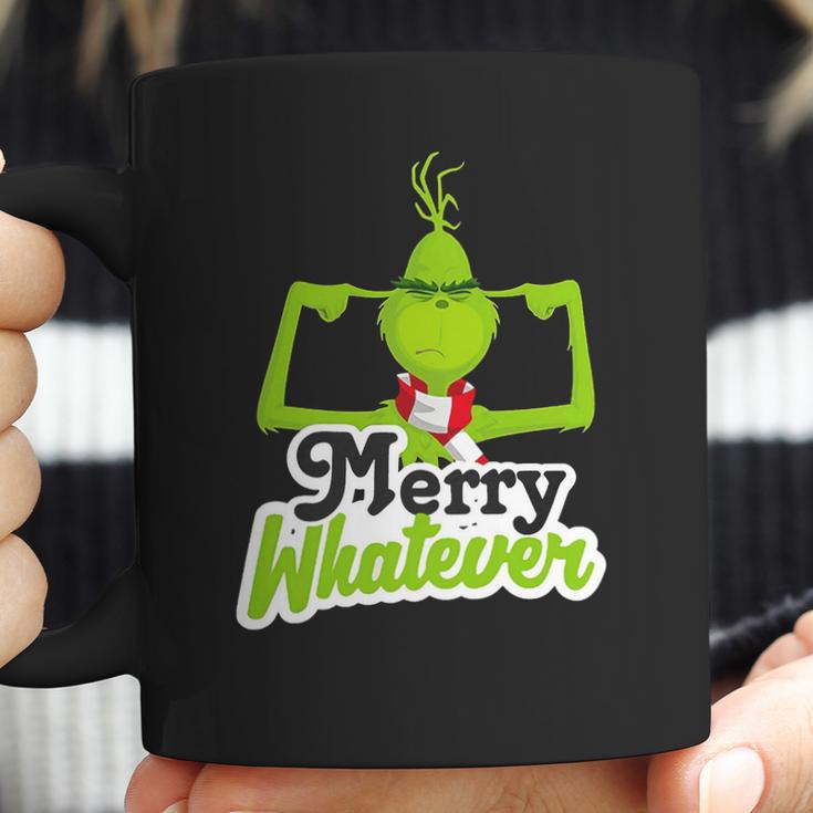 Grinch Christmas Merry Whatever Coffee Mug