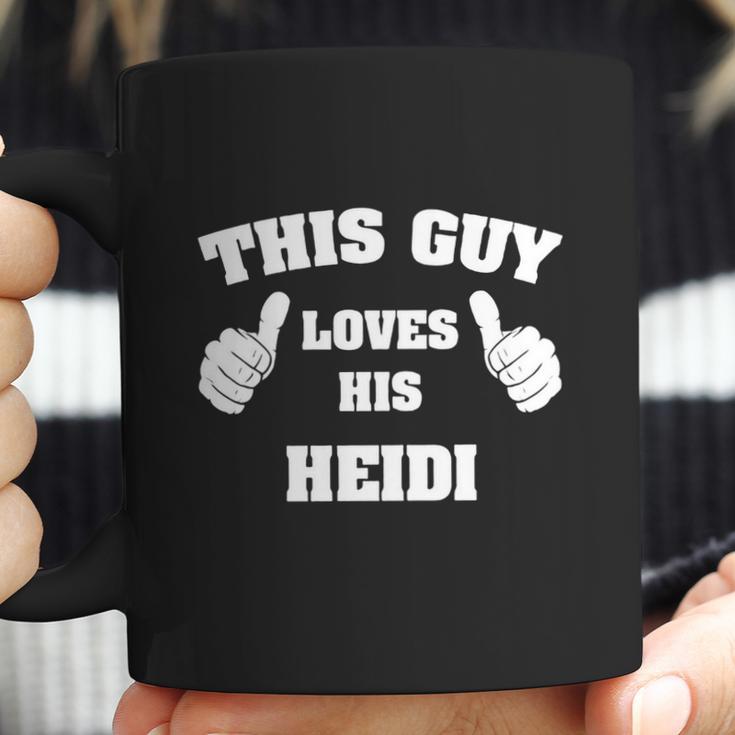 This Guy Loves His Heidi Coffee Mug