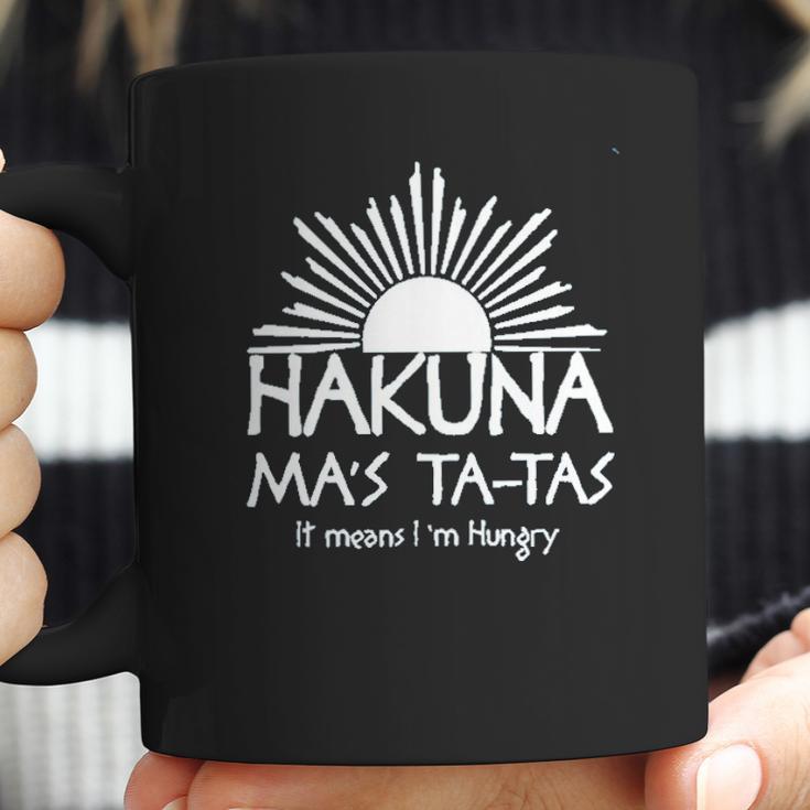 Hakuna Mas Tatas Parody Funny Romper Coffee Mug