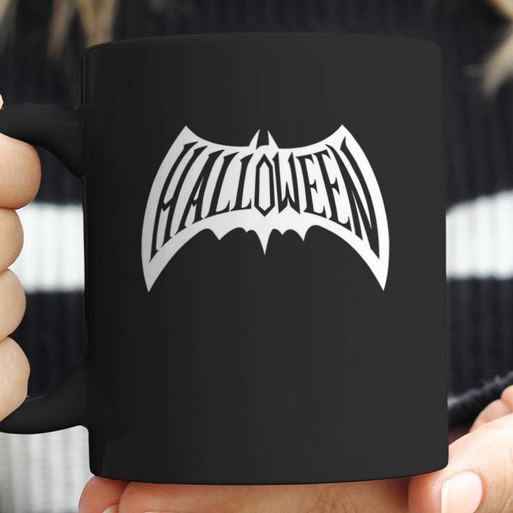 Halloween Man Bat Logo Coffee Mug