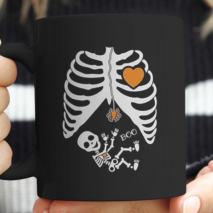 Halloween Skeleton Xray Rib Cage Coffee Mug