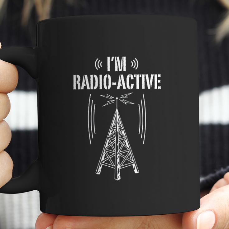 Ham Radio I Am Radio Active Funny Operator Gift Coffee Mug