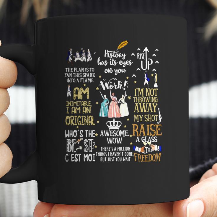 Hamilton Musical Best Quotes Coffee Mug