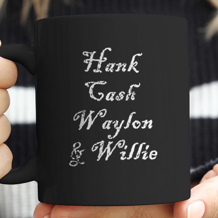 Hank Cash Waylon And Willie Coffee Mug