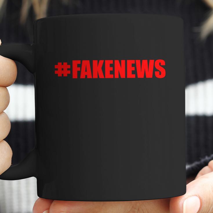 Hashtag Fake News Fakenews Logo Coffee Mug