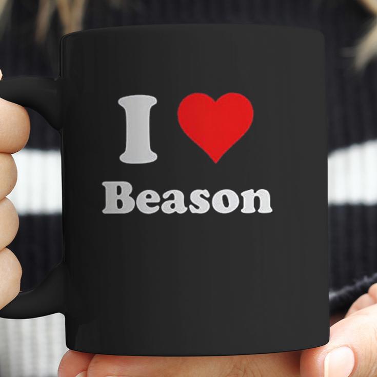 I Heart Beason I Love Beason Coffee Mug