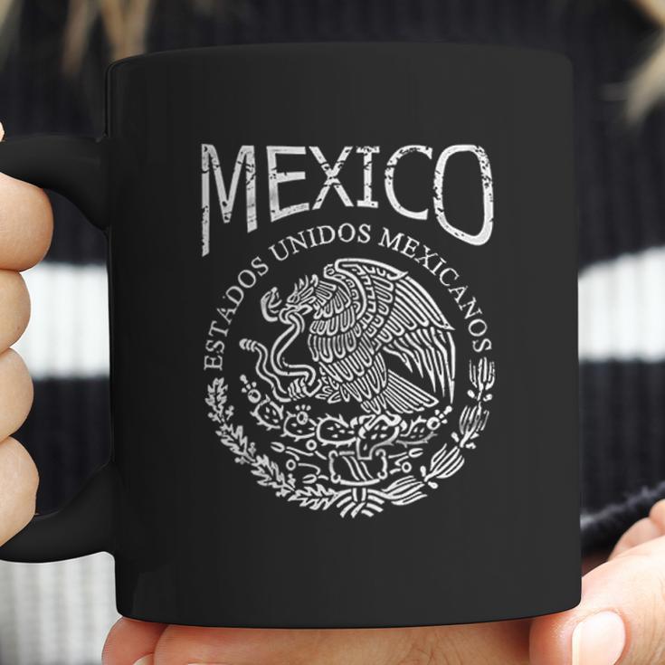 Hecho En Mexico Mexican Flag Coat Of Arms Escudo Mexicano For Men Coffee Mug