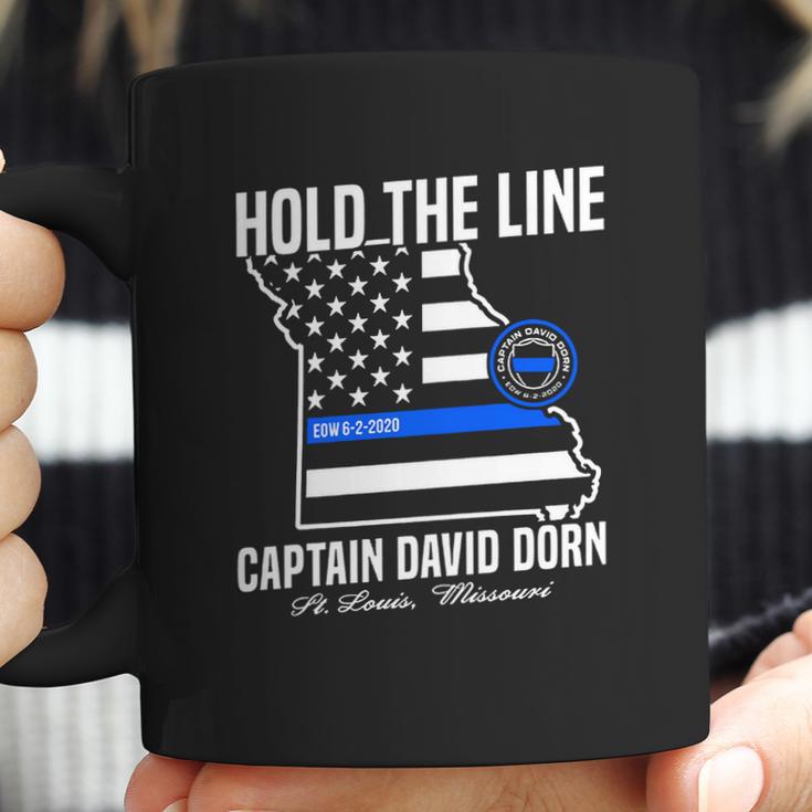 Hold The Line Captain David Dorn Coffee Mug