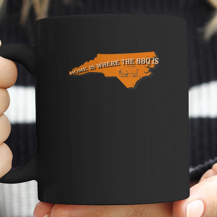 Home Is Where The Bbq Is North Carolina With Pig Coffee Mug