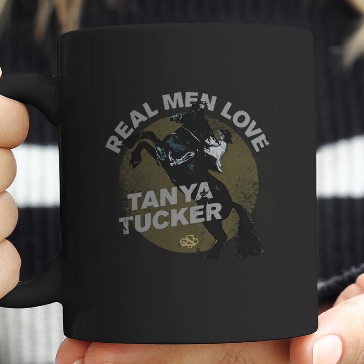 Horse Real Men Love Tanya Tucker Shirt Coffee Mug