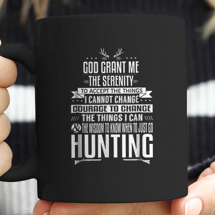 The Hunters Serenity Prayer Deer Hunting Coffee Mug