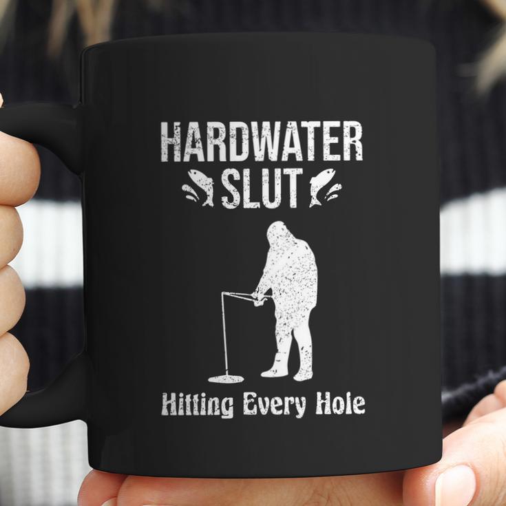 Ice Fishing Hardwater Slut Fisherman Gift Coffee Mug