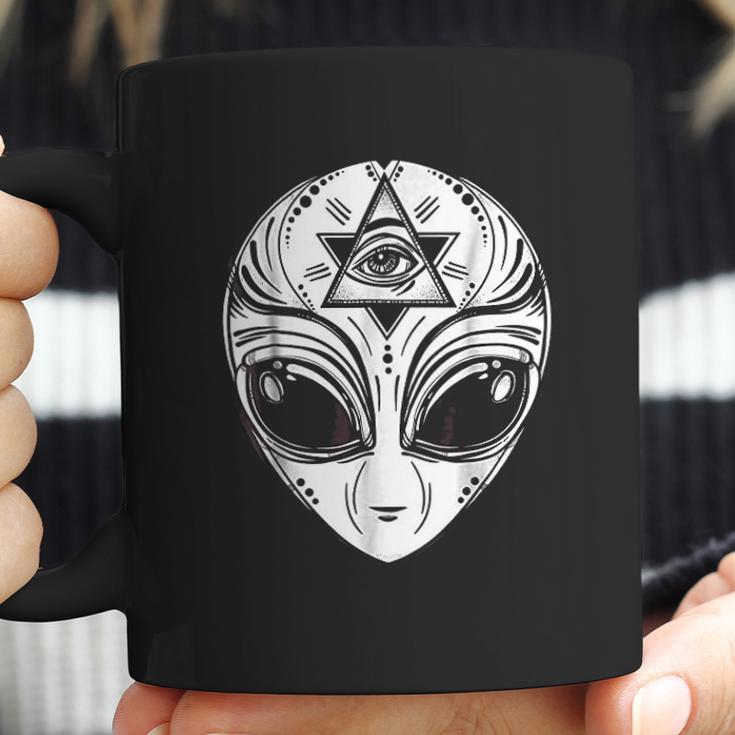 Illuminati Alien Occult Mason All Seeing Eye Coffee Mug