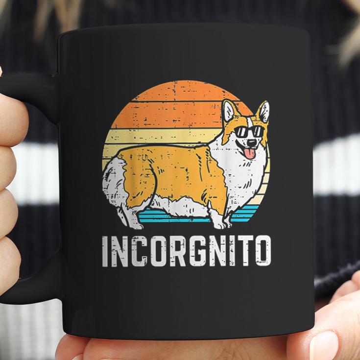 Incorgnito Welsh Corgi Sunset Retro Pet Dog Lover Owner Gift Coffee Mug