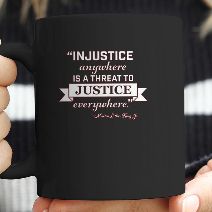 Injustice Anywhere Is A Threat To Justice Everywhere Infant Creeper Coffee Mug