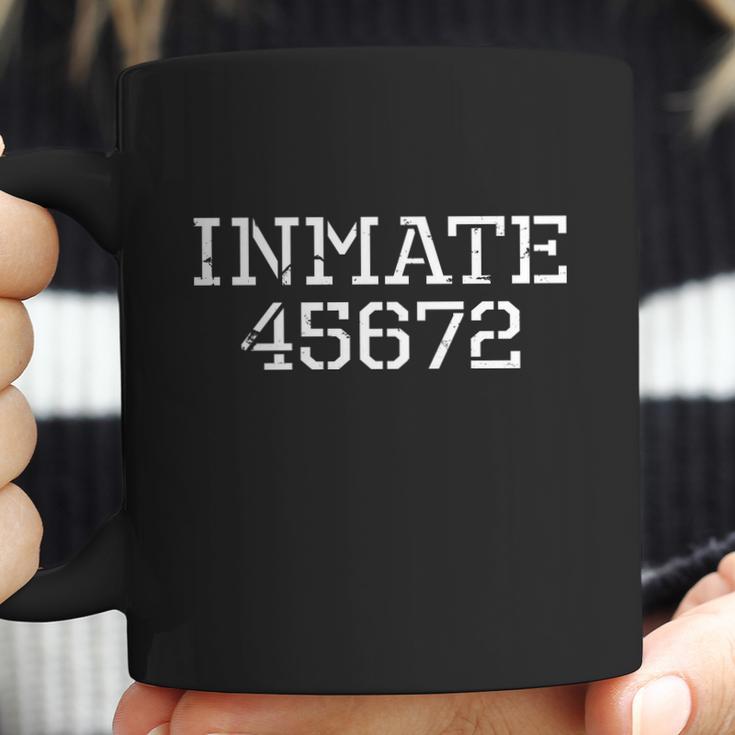 Inmate 45672 Jail Halloween Costume Coffee Mug