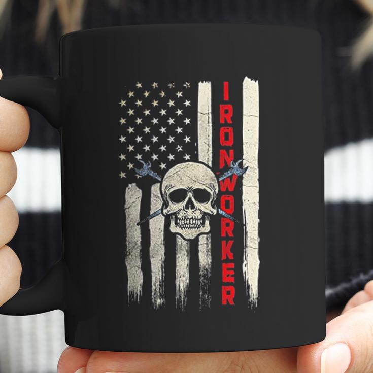 Ironworker Union Gift Design On Back Coffee Mug