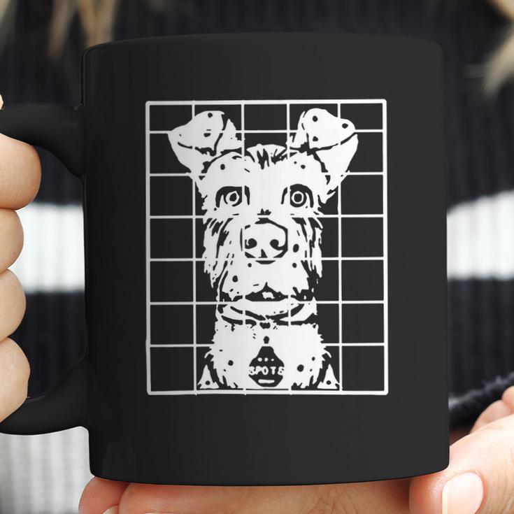 Isle Of Dogs Spots Caged Coffee Mug