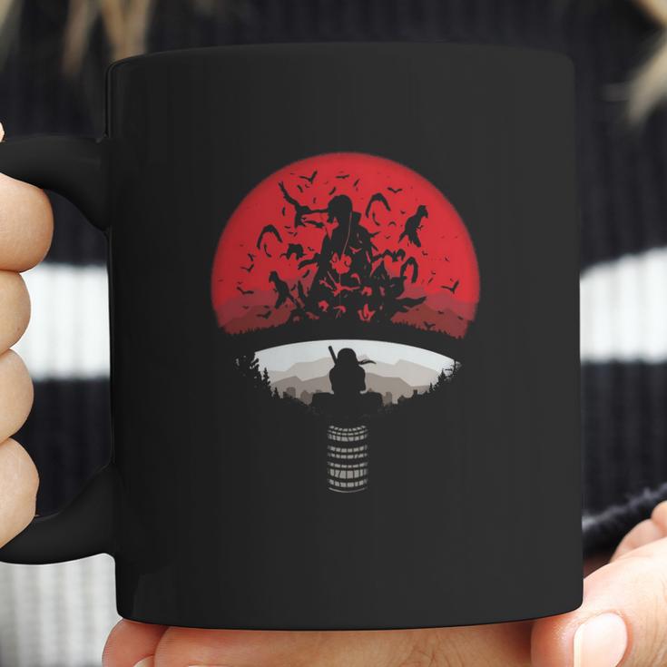 Itachi Uchiha Red Moon Naruto Coffee Mug