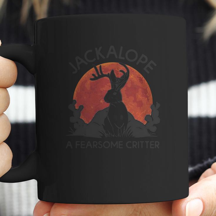 Jackalope A Fearsome Critter Sunset Shirt Coffee Mug