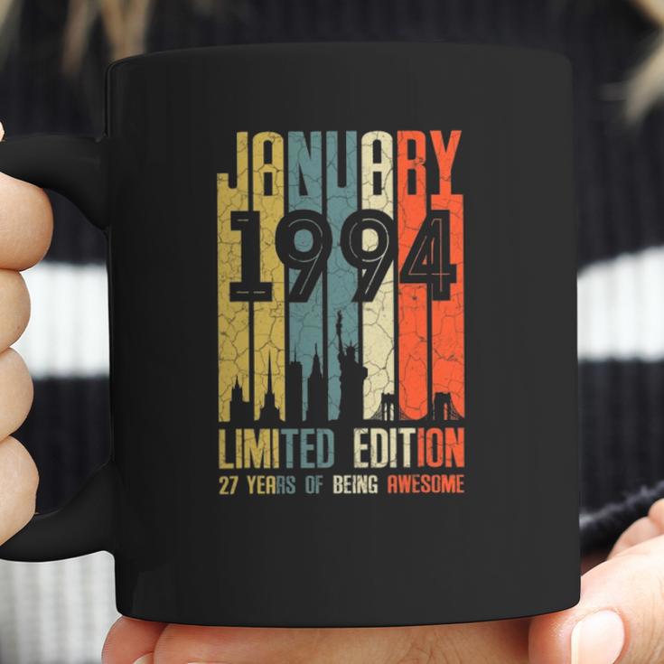 January 1994 27 Years Old 1994 Birthday Gift Coffee Mug