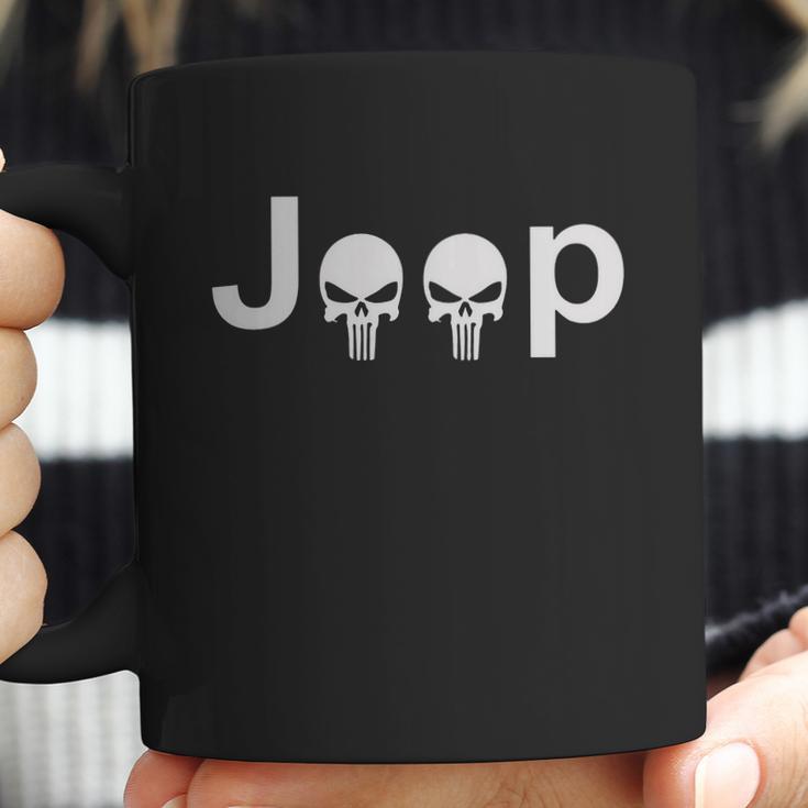 Jeep Punisher Logo Parody Coffee Mug