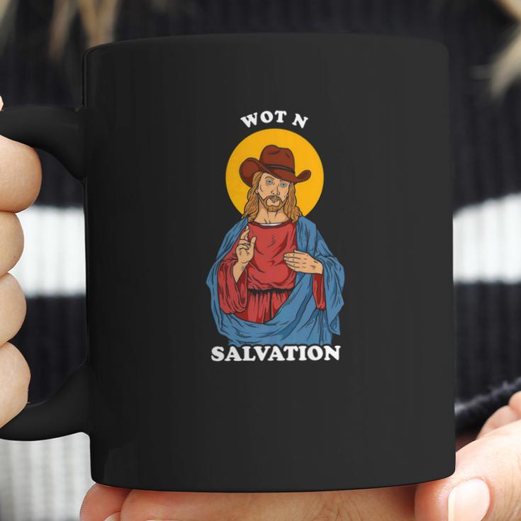 Jesus What In Tarnation Meme Wot N Salvation Coffee Mug