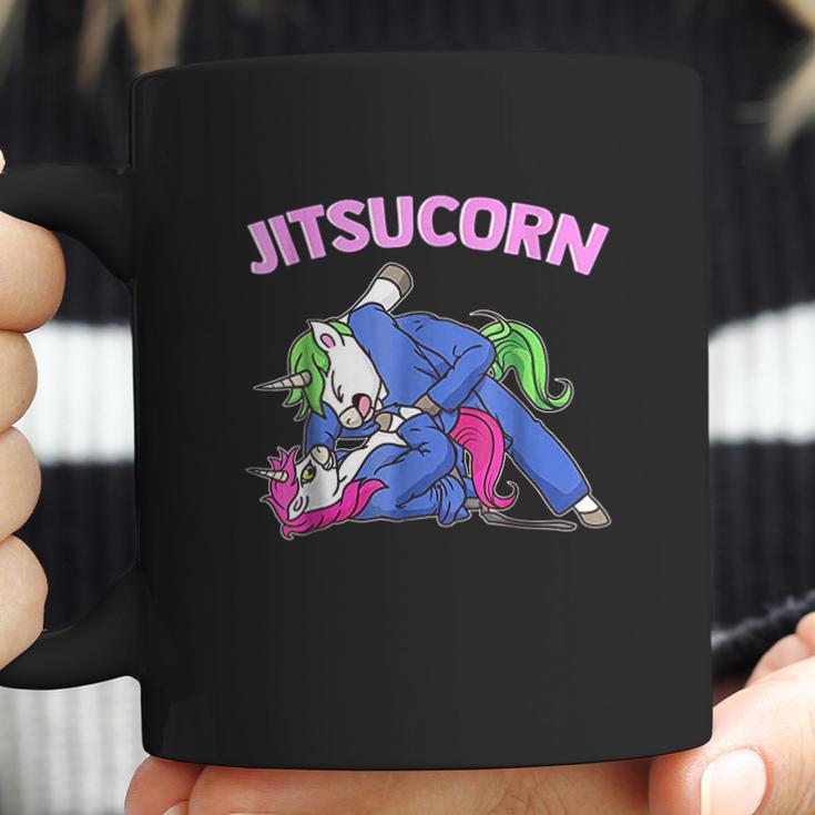 Jitsucorn Unicorn Brazilian Jiu Jitsu Bjj Coffee Mug