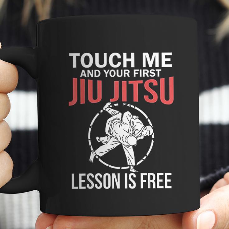 Jiu Jitsu Funny Touch Me Brazilian Jujitsu Coffee Mug