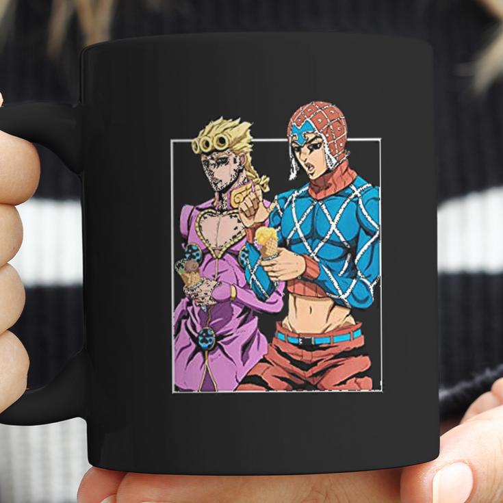 Jojos Bizarre Adventure Enjoying Ice Cream Coffee Mug