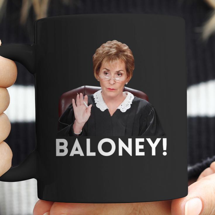 Judge Judy Baloney Coffee Mug