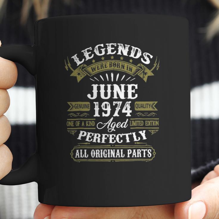 June 1974 47Th Birthday Gift 47 Years Old Men Women Coffee Mug