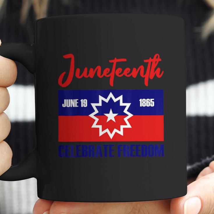 Juneteenth Celebrate Freedom Red White Blue Free Black Slave Coffee Mug