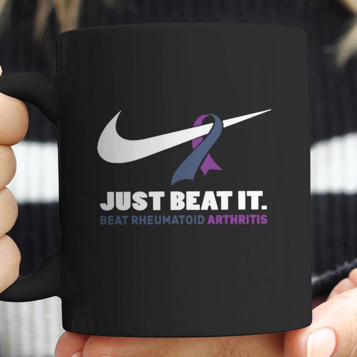 Just Beat It Beat Rheumatoid Arthritis Coffee Mug