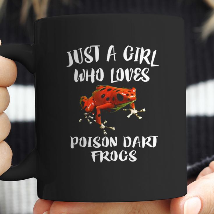 Just A Girl Who Loves Poison Dart Frogs Gift Coffee Mug