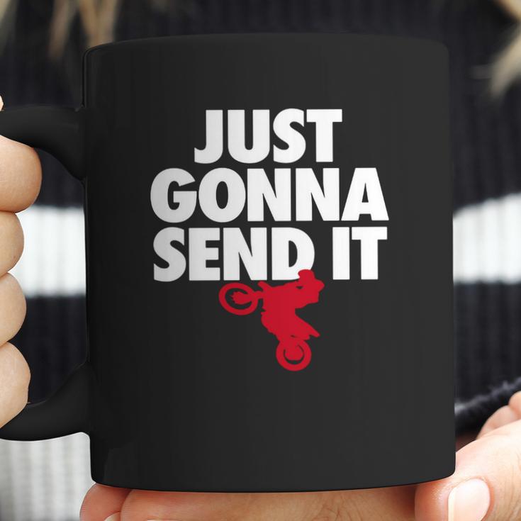 Just Gonna Send It - Motocross T-Shirt - Dirt Bike Gift Coffee Mug