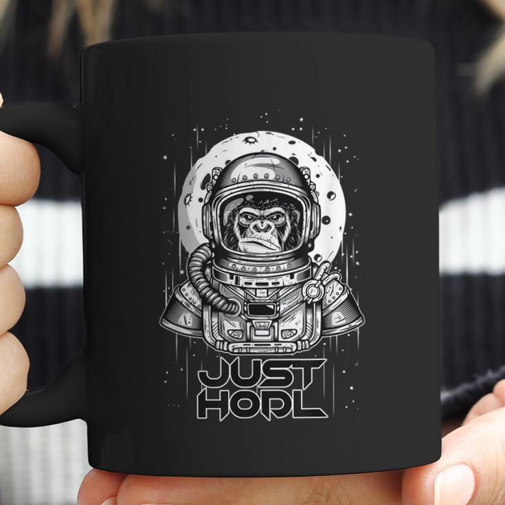 Just Hodl Funny Bitcoin Btc Crypto Ape To The Moon Graphic Design Printed Casual Daily Basic Coffee Mug