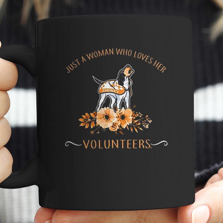 Just A Woman Who Loves Her Tennessee Volunteers Coffee Mug