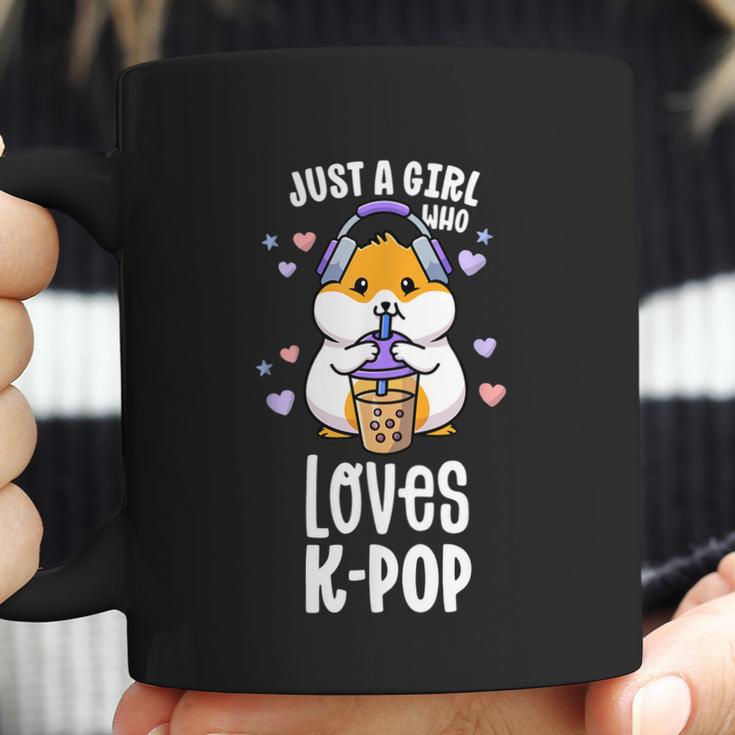 K Pop For Ns Girl Kawaii Kpop Hamster Bubble Tea Coffee Mug