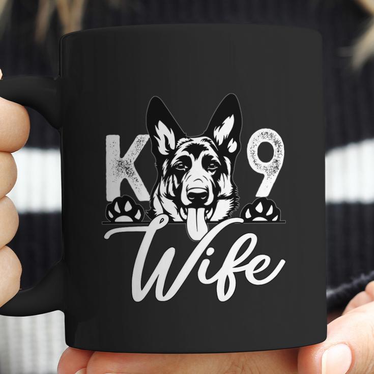 K9 Unit Police Officer Wife Gift German Shepherd Graphic Design Printed Casual Daily Basic Coffee Mug