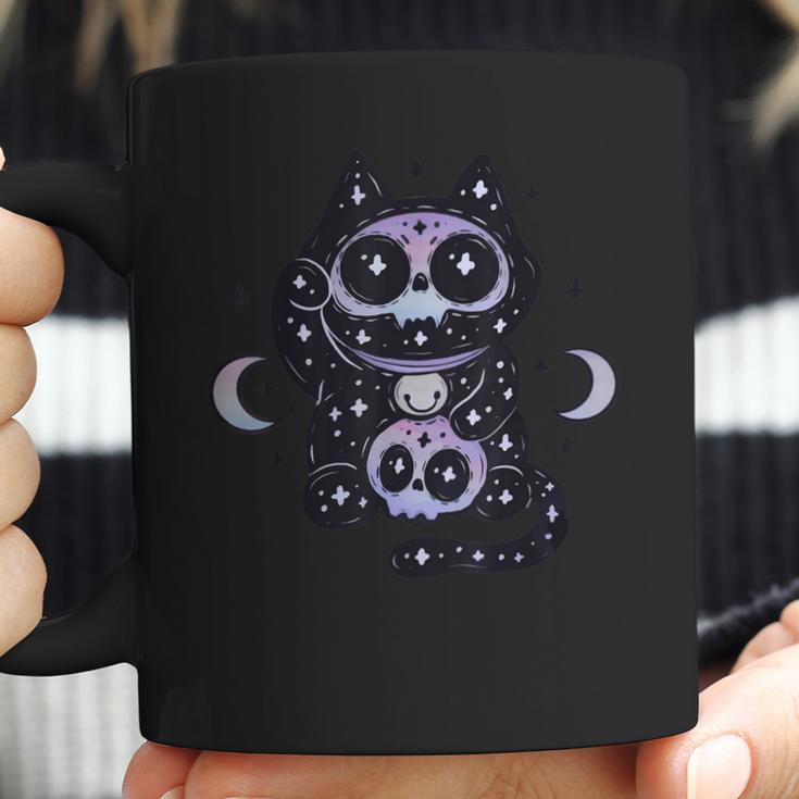 Kawaii Pastel Goth Art Creepy Cute Cat Japan Meow Kitten Coffee Mug