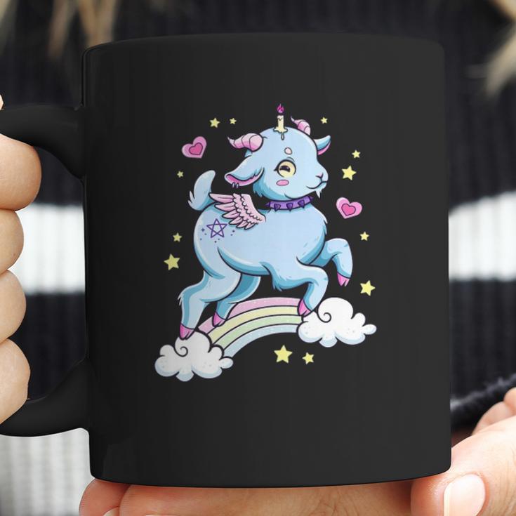 Kawaii Pastel Goth Cute Creepy Baphomet Satanist Goat Coffee Mug