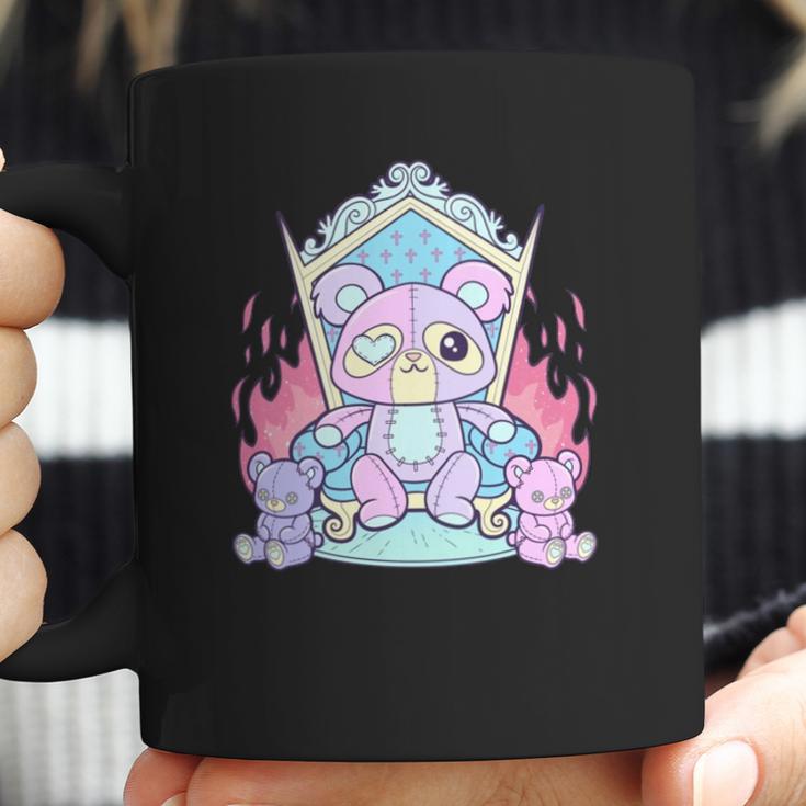 Kawaii Pastel Goth Cute Creepy Killer Teddy Bear Coffee Mug