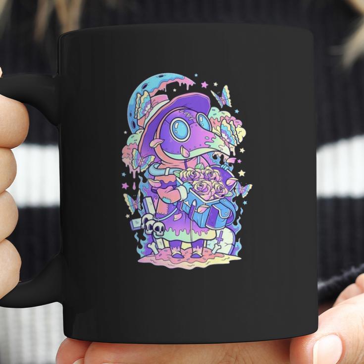 Kawaii Pastel Goth Cute And Creepy Plague Doctor Coffee Mug