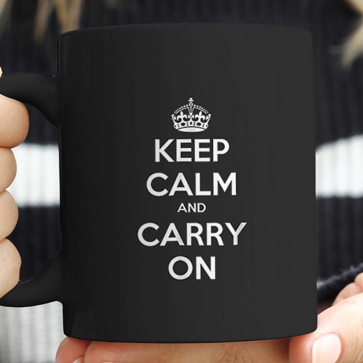 Keep Calm And Carry On British World War Ii Slogan Coffee Mug