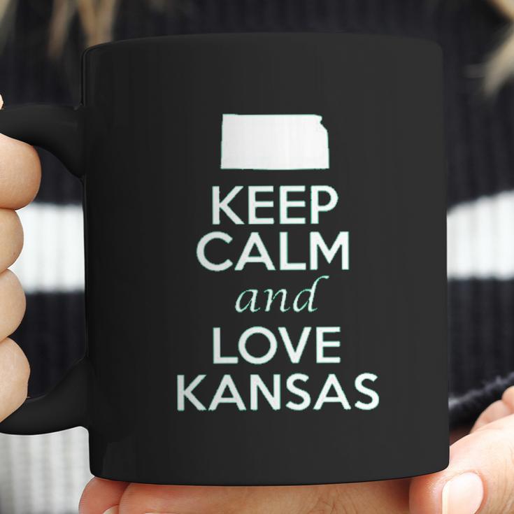 Keep Calm And Love Kansas State Coffee Mug