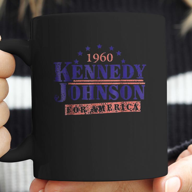 Kennedy Johnson 1960 Coffee Mug