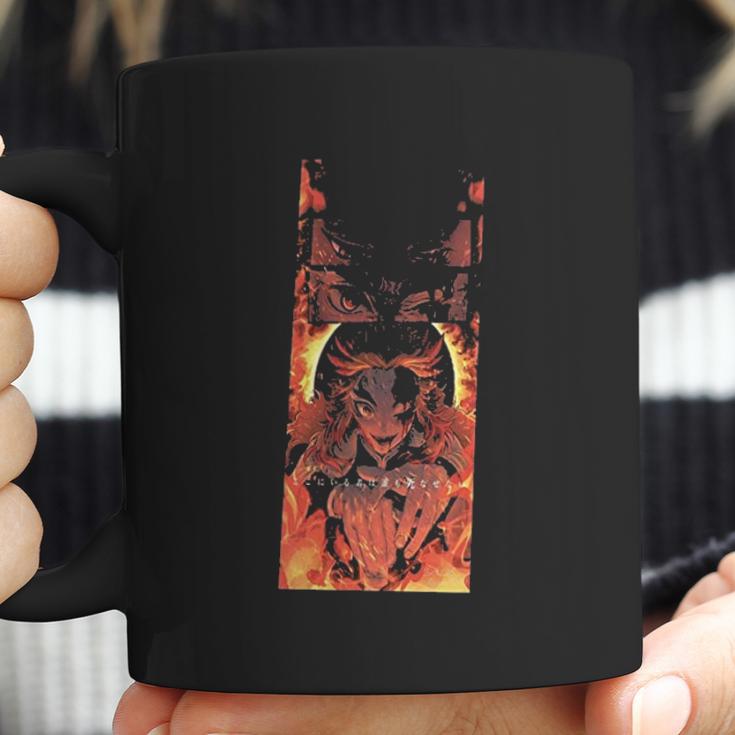 Kimetsu No Yaiba Demon-Slayer On Fire Coffee Mug