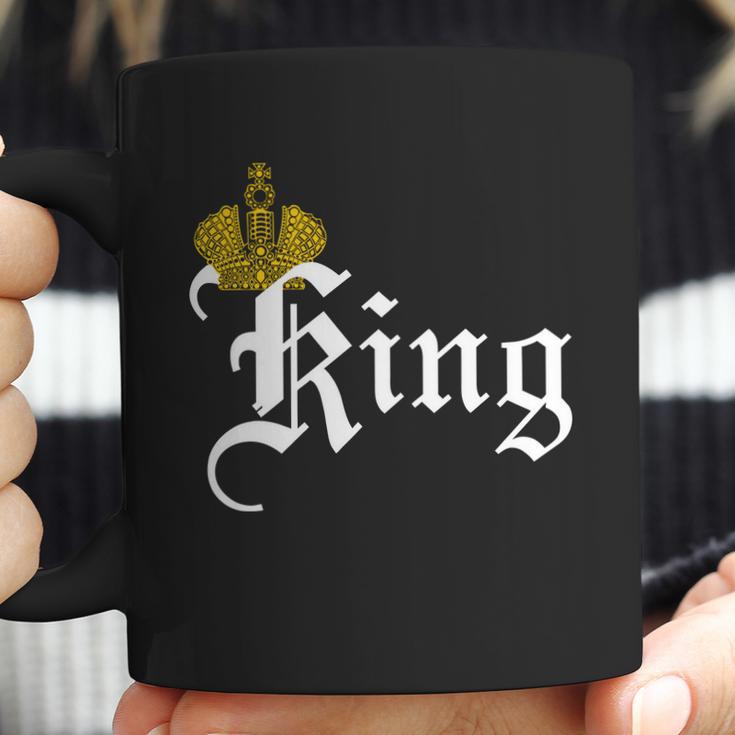 King Crown Old English Logo Coffee Mug